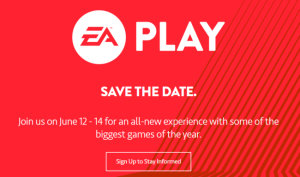EA decide no acudir al E3 2016 y se montará su propio evento