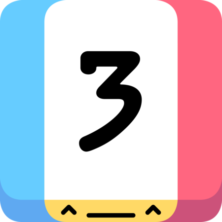 Threes App Icon